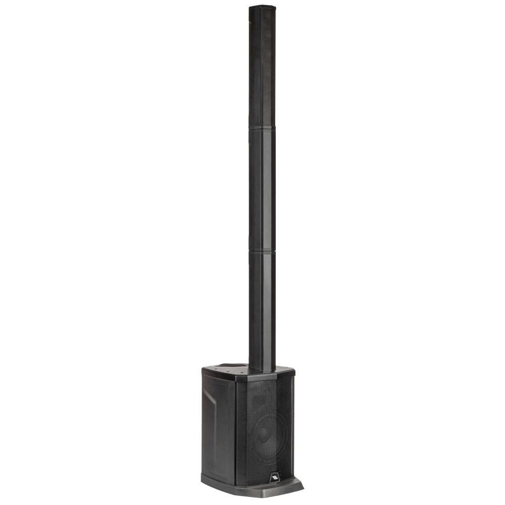 proel portable pa systems black proel session 1 compact portable column pa system with mixer and bluetooth