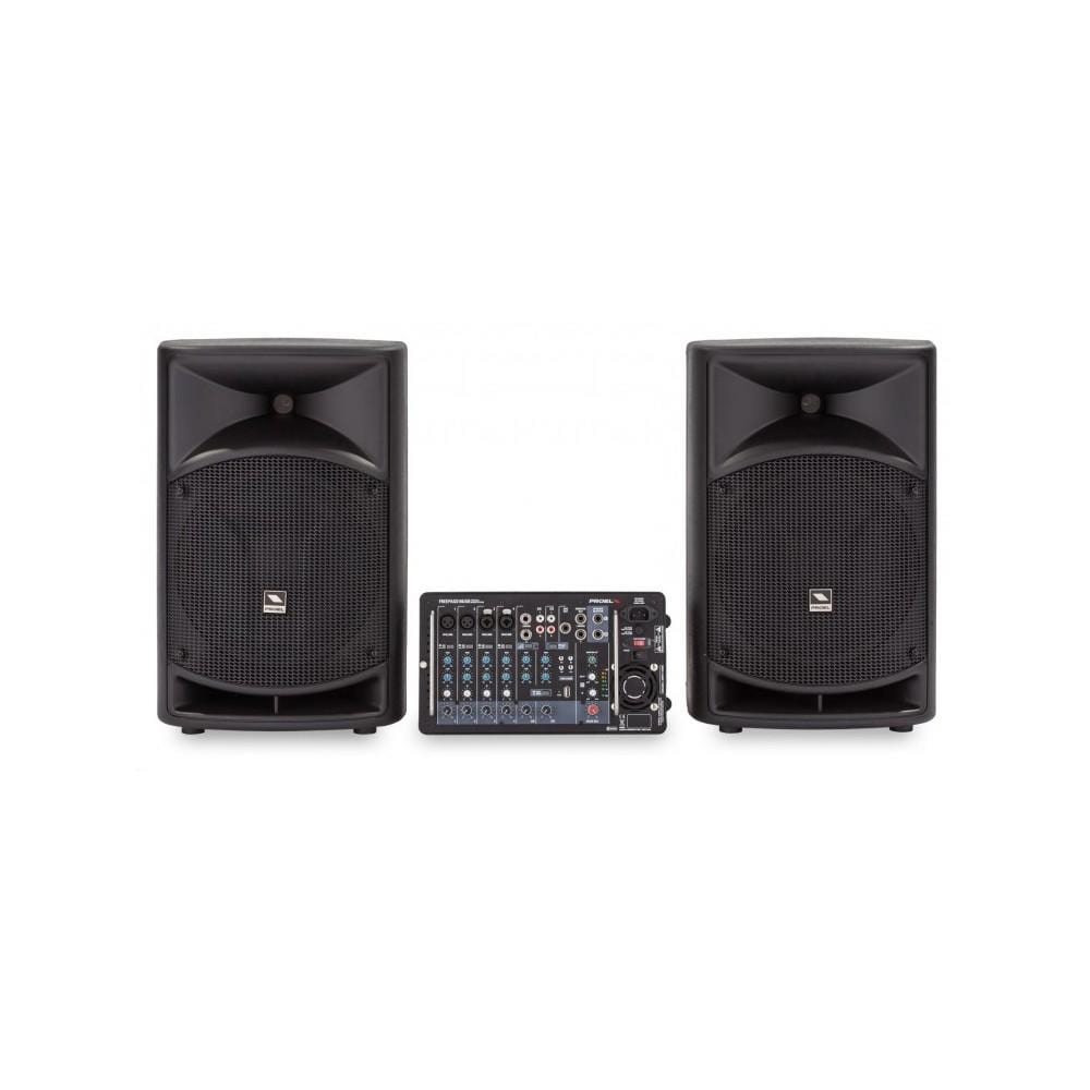 proel portable pa systems proel freepass10usb all in one portable pa systems