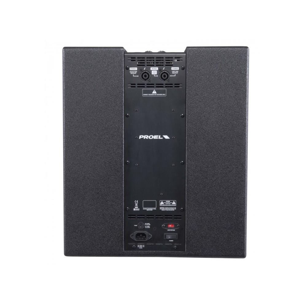 proel portable pa systems proel session 4 compact array portable pa systems
