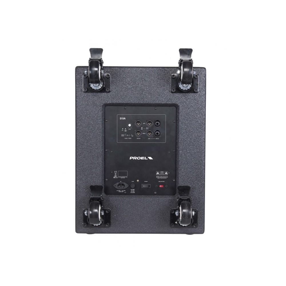 proel subwoofers proel s15a active hybrid band pass subwoofer