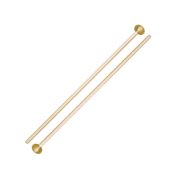 promark mallets promark dan fyffe xylo/bells series dfp620 brass mallet