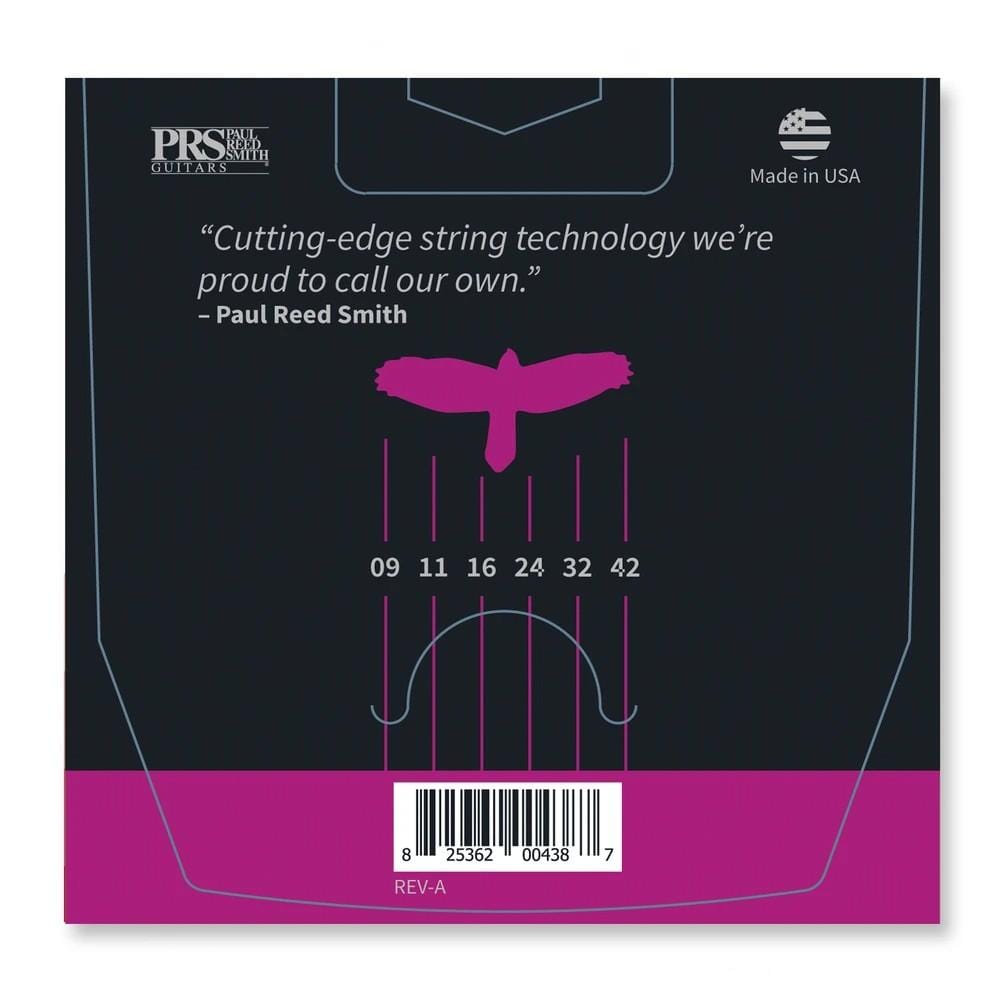 prs electric guitar strings prs signature 009-042 super light electric guitar strings set