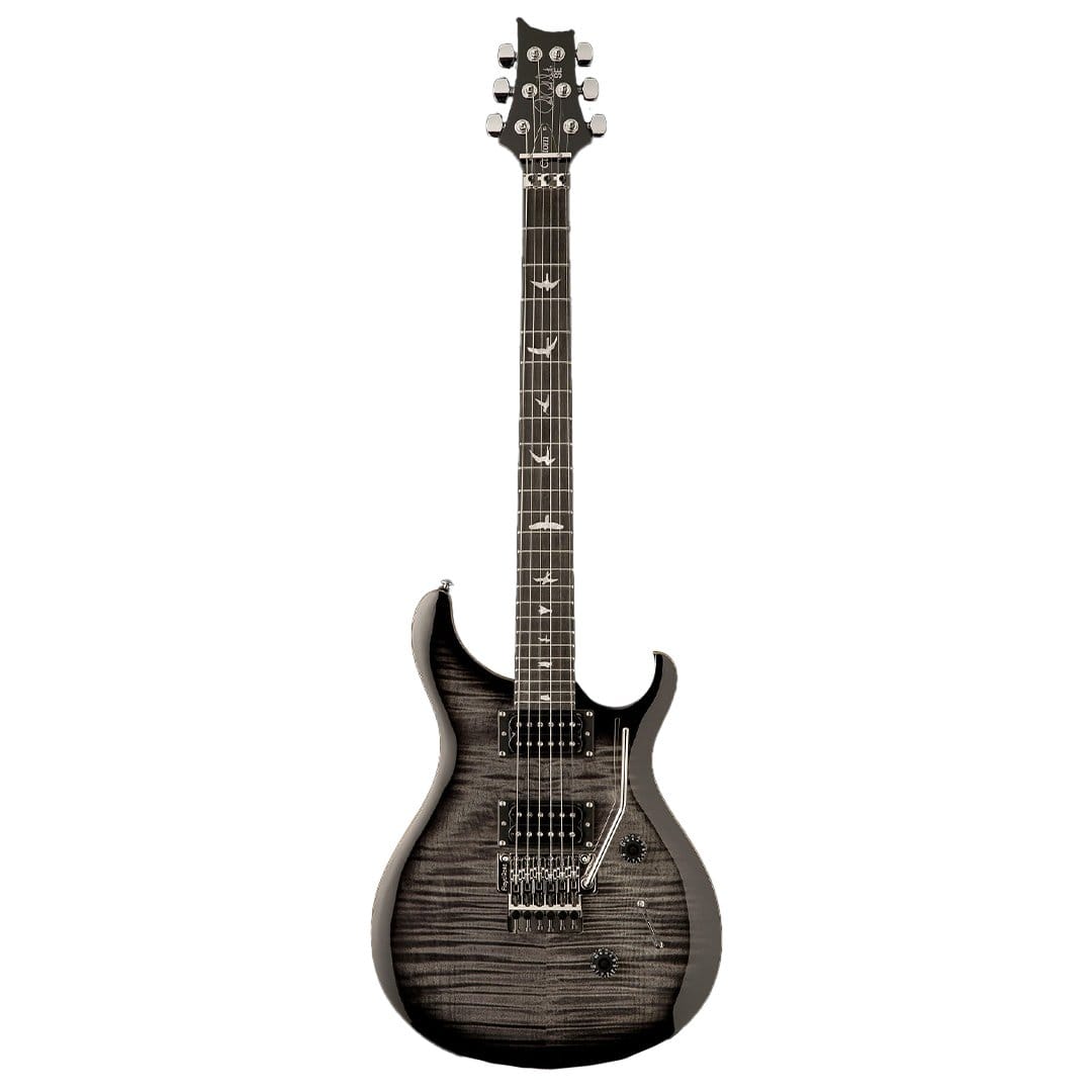 PRS Electric Guitars Charcoal Burst PRS SE Custom 24 Floyd 2021 Series Electric Guitar