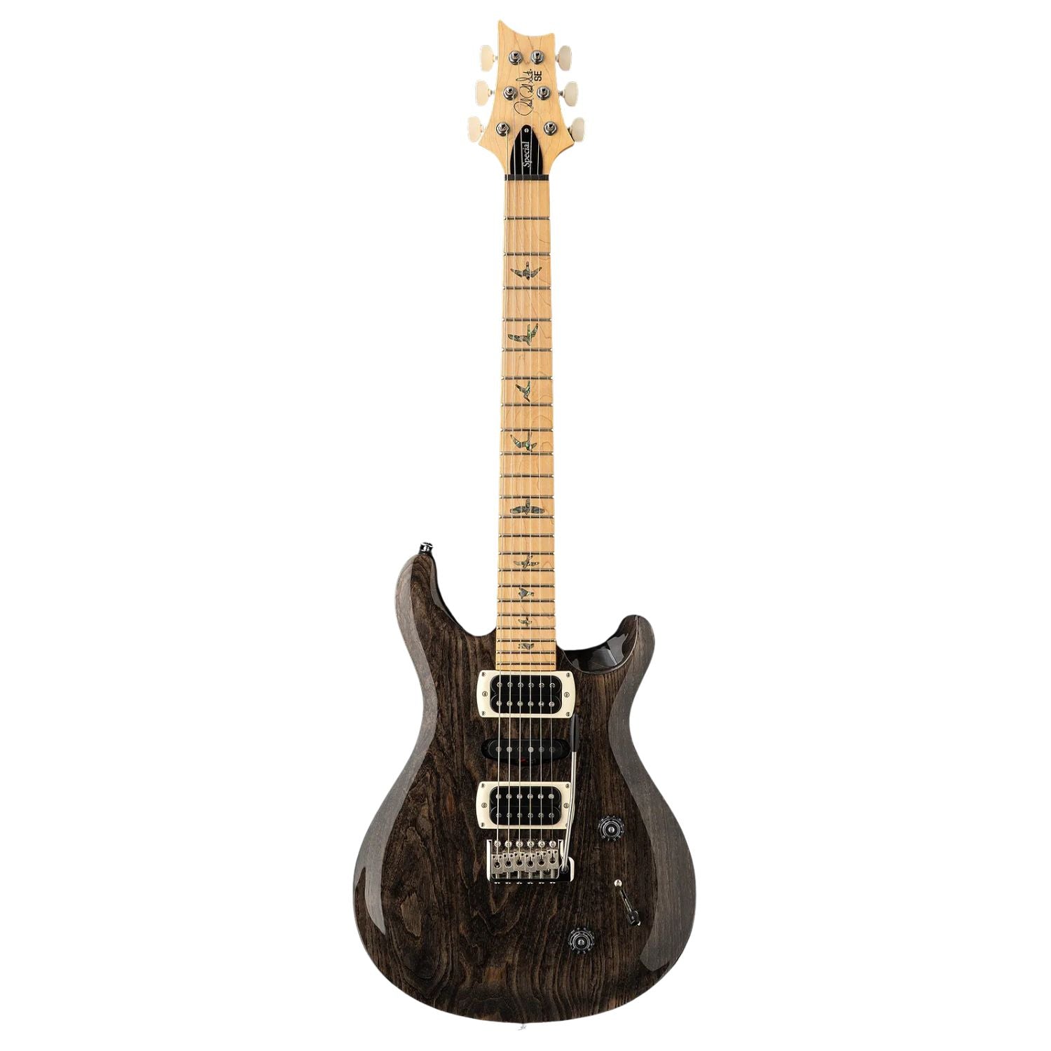 PRS Electric Guitars Charcoal PRS SE Swamp Ash Special 6 String Electric Guitar #color_charcoal