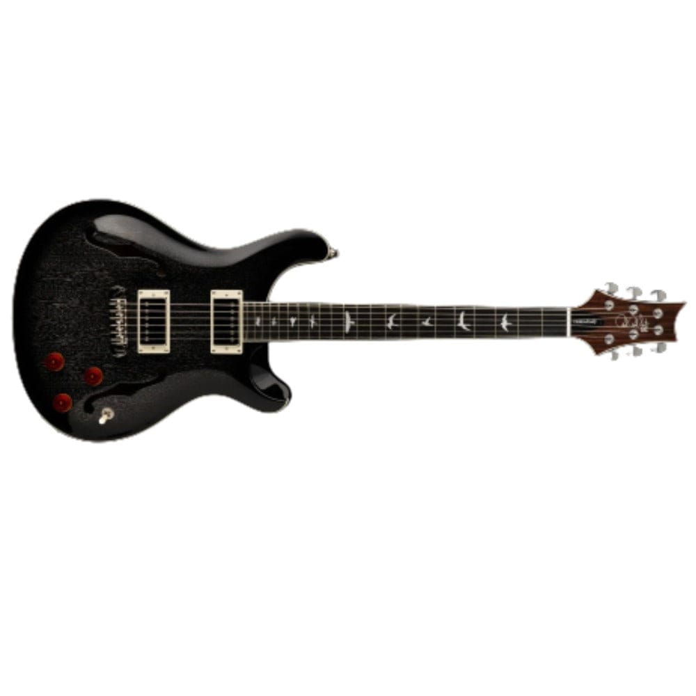 prs electric guitars dog hair smokeburst prs se hollowbody standard piezo 6 string electric guitar with gigbag