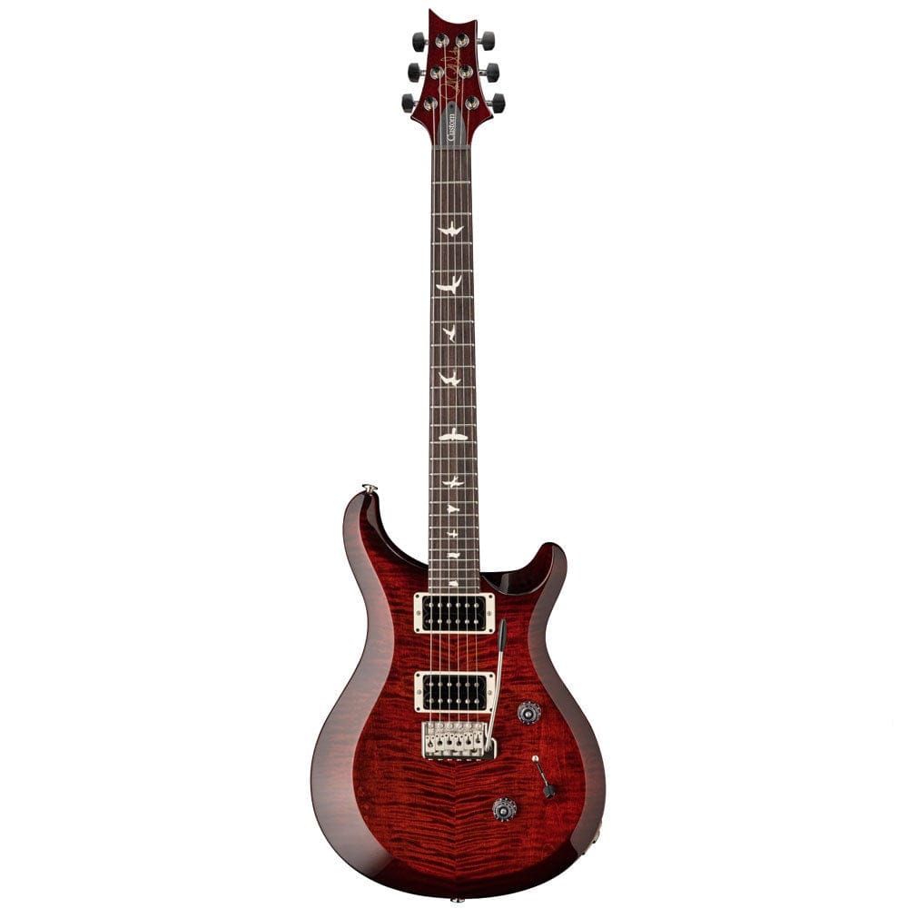 prs electric guitars fire red burst prs s2 custom 24 6 string electric guitar with gigbag