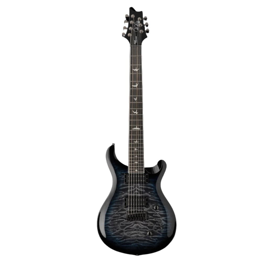 prs electric guitars holcomb blue burst prs se mark holcomb svn signature 7-string electric guitar with gigbag