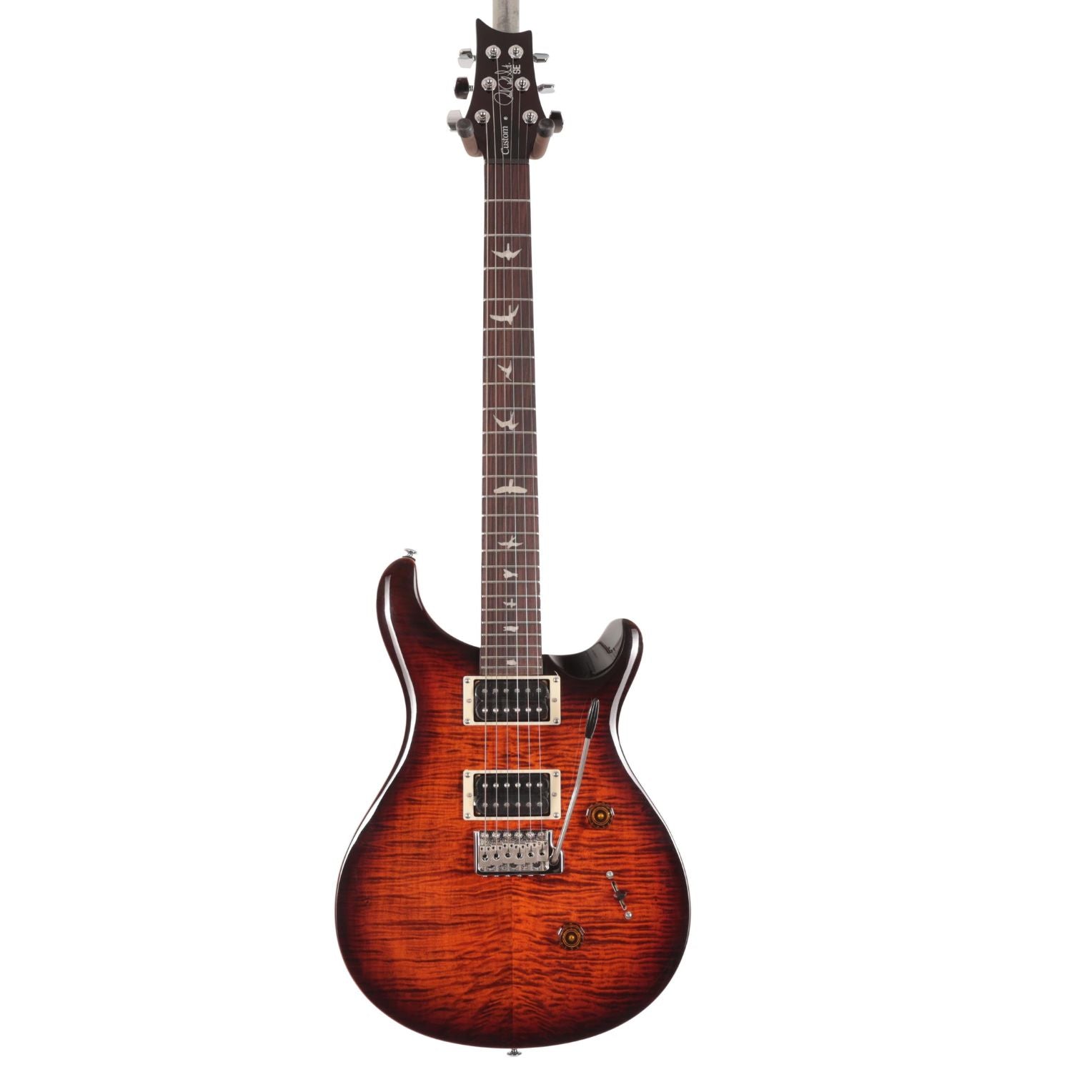 PRS Electric Guitars Orange Tiger Smokeburst PRS CU44 6 String Electric Guitar with Gigbag