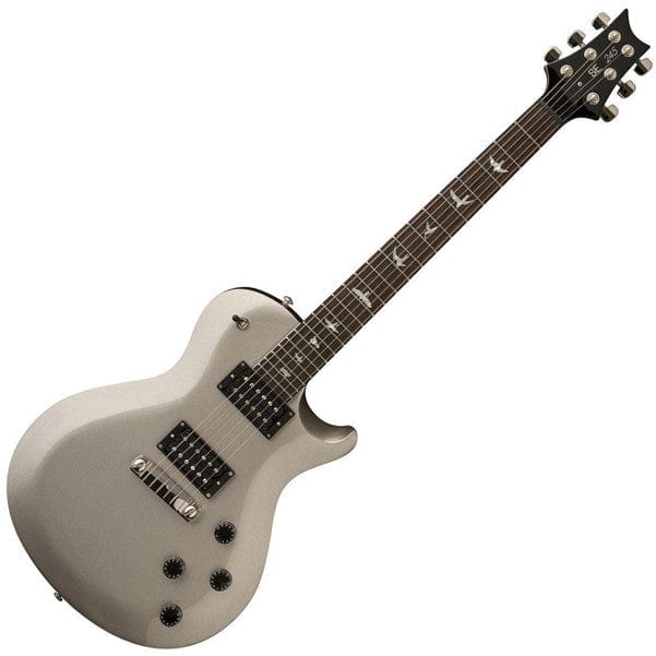 prs electric guitars platinum metallic prs se 245 standard 6 string electric guitar #color_platinum-metallic