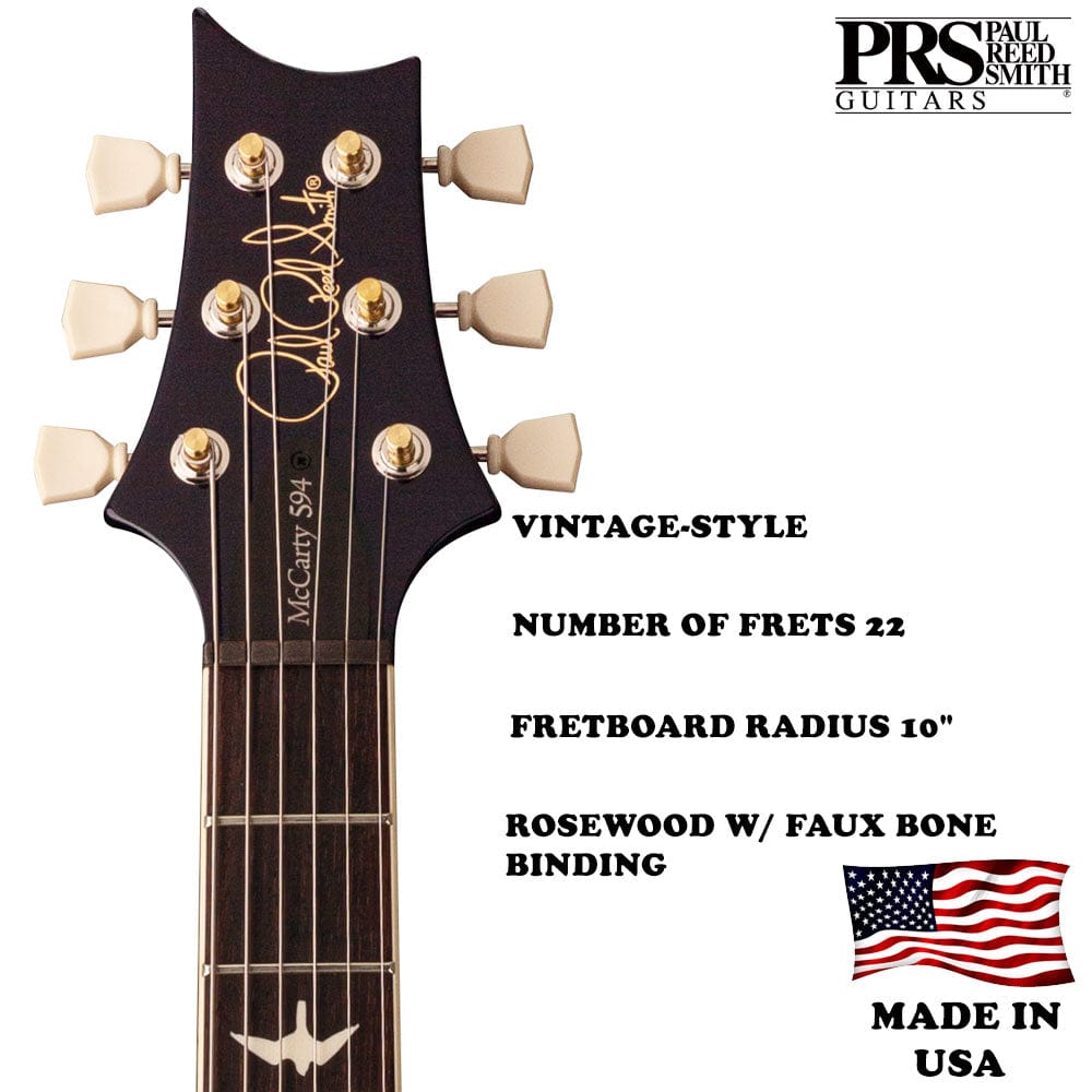 prs electric guitars prs s2 mccarty 594 6 string electric guitar with gigbag