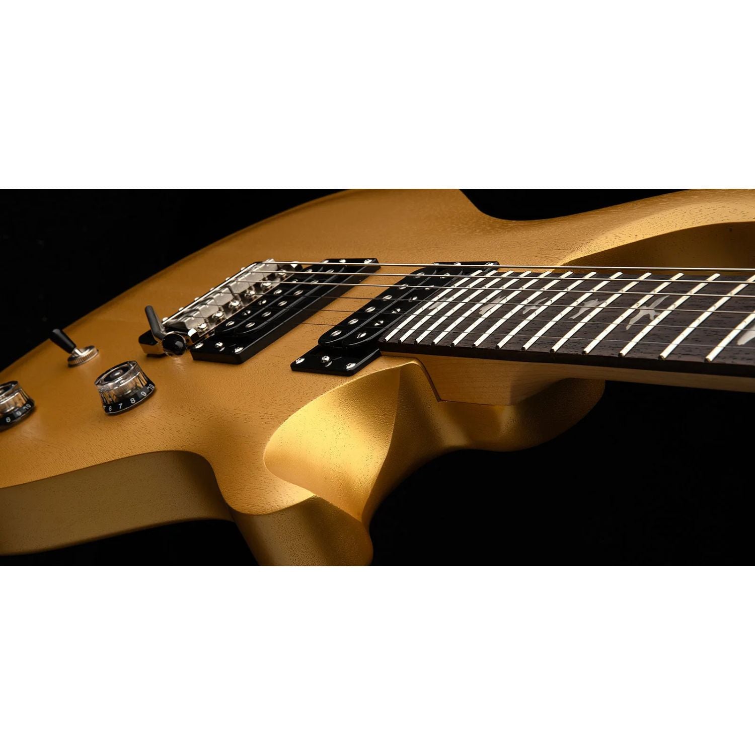 PRS Electric Guitars PRS SE CH 44 6 String Electric Guitar with Gigbag #color_metallic-gold