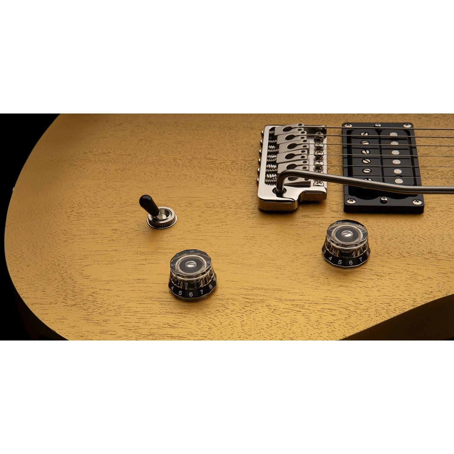 PRS Electric Guitars PRS SE CH 44 6 String Electric Guitar with Gigbag #color_metallic-gold
