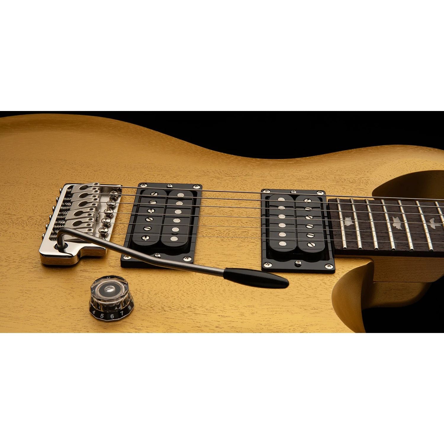 PRS Electric Guitars PRS SE CH 44 6 String Electric Guitar with Gigbag #color_metallic-gold