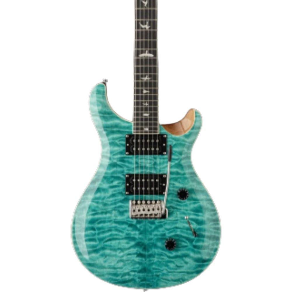 prs electric guitars prs se custom 24 quilt 6 string electric guitar