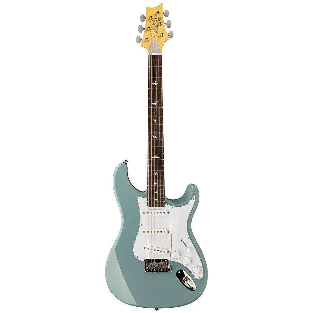 prs electric guitars prs se silver sky 6 string electric guitar with gigbag #color_stone-blue,fingerboard_rosewood