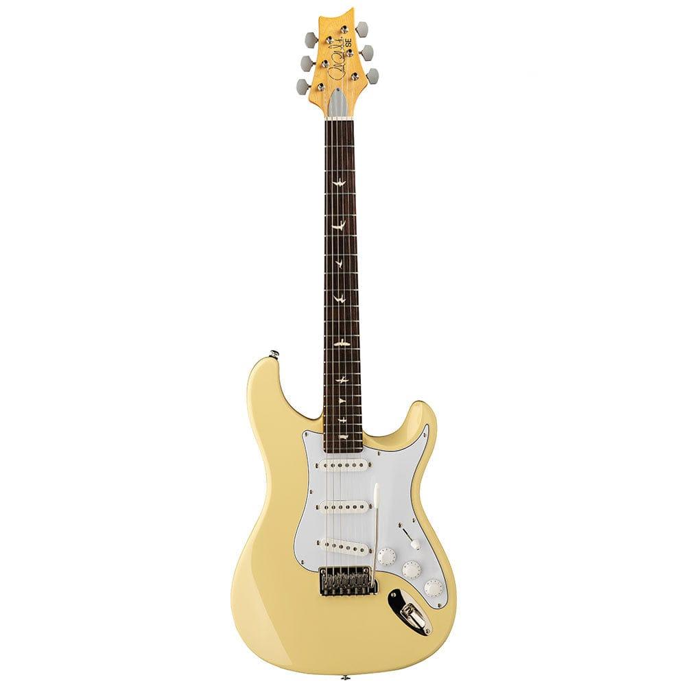 prs electric guitars prs se silver sky 6 string electric guitar with gigbag #color_moon-white,fingerboard_rosewood