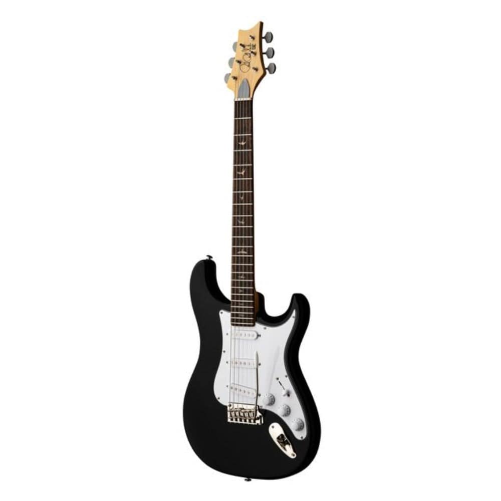 prs electric guitars prs se silver sky 6 string electric guitar with gigbag #color_piano-black,fingerboard_rosewood