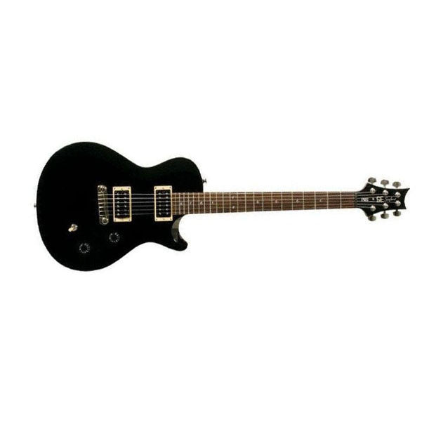 prs electric guitars prs se singlecut electric guitar - black