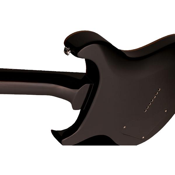 prs electric guitars prs se svn 2018 series 7 string electric guitar #color_gray-black