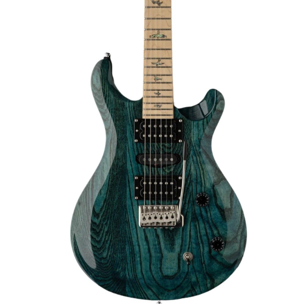 prs electric guitars prs se swamp ash special 6 string electric guitar #color_iri-blue