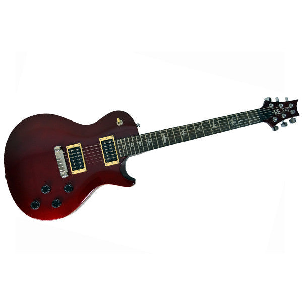 prs electric guitars red metallic prs se 245 standard 6 string electric guitar #color_red-metallic