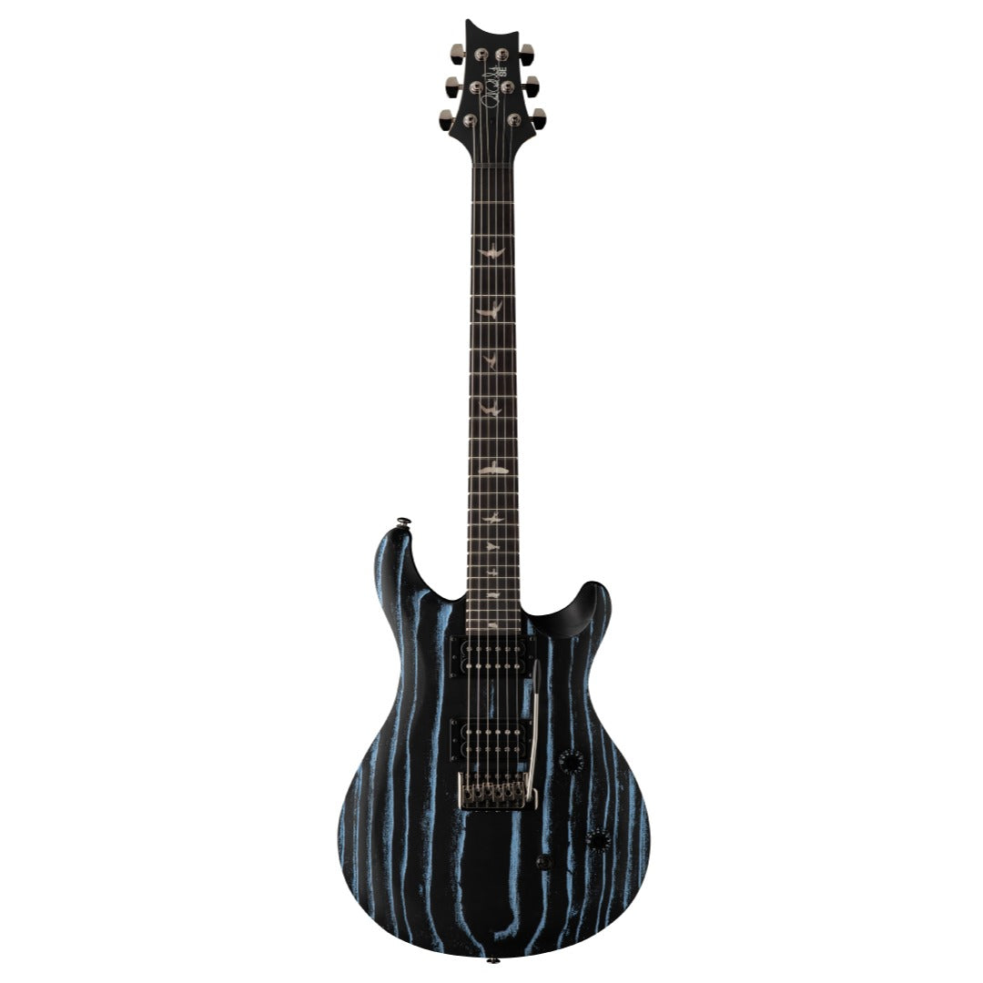 PRS Electric Guitars Sandblasted Blue PRS SE Swamp Ash CE 24 Sandblasted Limited Edition Electric Guitar with Gigbag