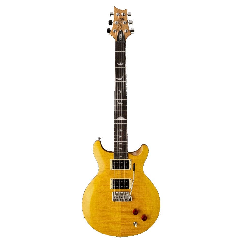 prs electric guitars santana yellow prs se santana 6 string electric guitar with gigbag- santana yellow #color_santana-yellow