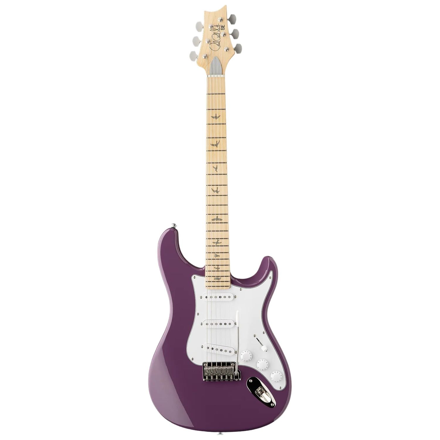PRS Electric Guitars Summit Purple PRS SE Silversky 6 String Electric Guitar with Gigbag #color_summit-purple