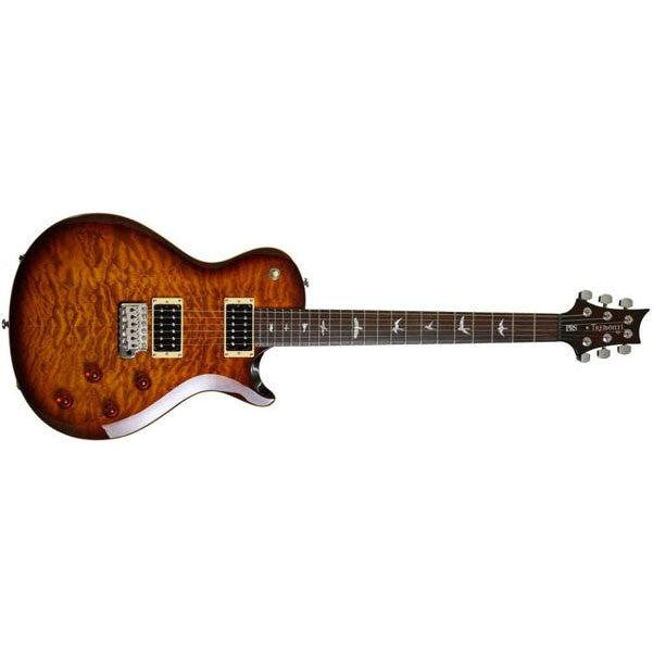 prs electric guitars tobacco sunburst quilt prs se mark tremonti signature electric guitar with bird inlays