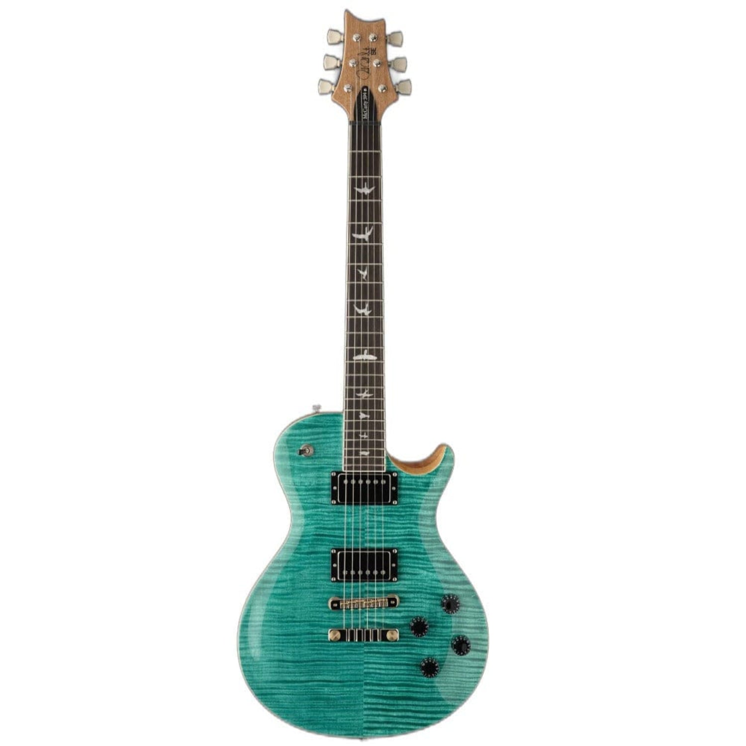 prs electric guitars turquoise prs se mccarty 594 singlecut 6 string electric guitar with gigbag#color_turquoise