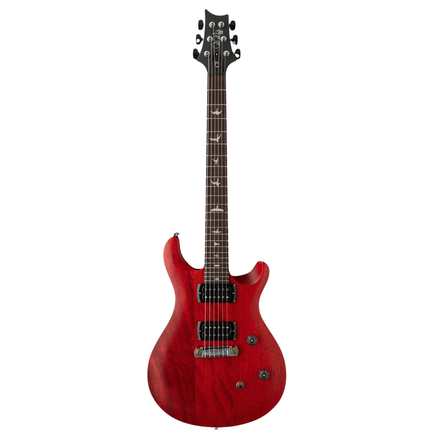 PRS Electric Guitars Vintage Cherry PRS SE CS4HBRXN1 6 String Electric Guitar with Gigbag #color_vintage-cherry