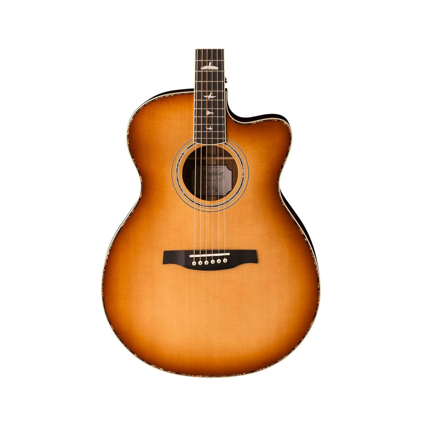 PRS Electro Acoustic Guitars PRS SE A40E Angelus Cutaway 6-Strings Electro Acoustic Guitar With Case