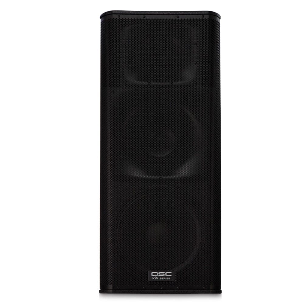 qsc active pa speakers qsc kw153 15-inch 3-way active powered loudspeaker