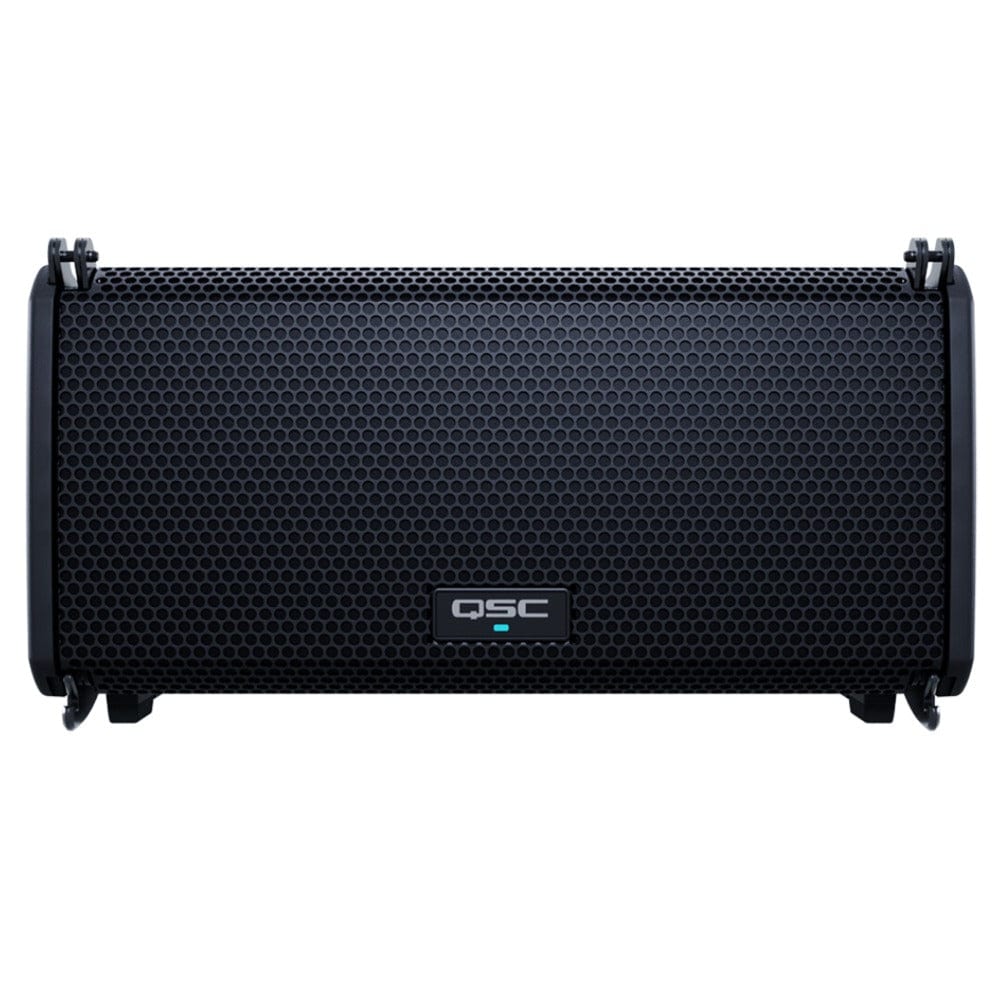 qsc active pa speakers qsc la108 8-inch 2-way powered line array loudspeaker