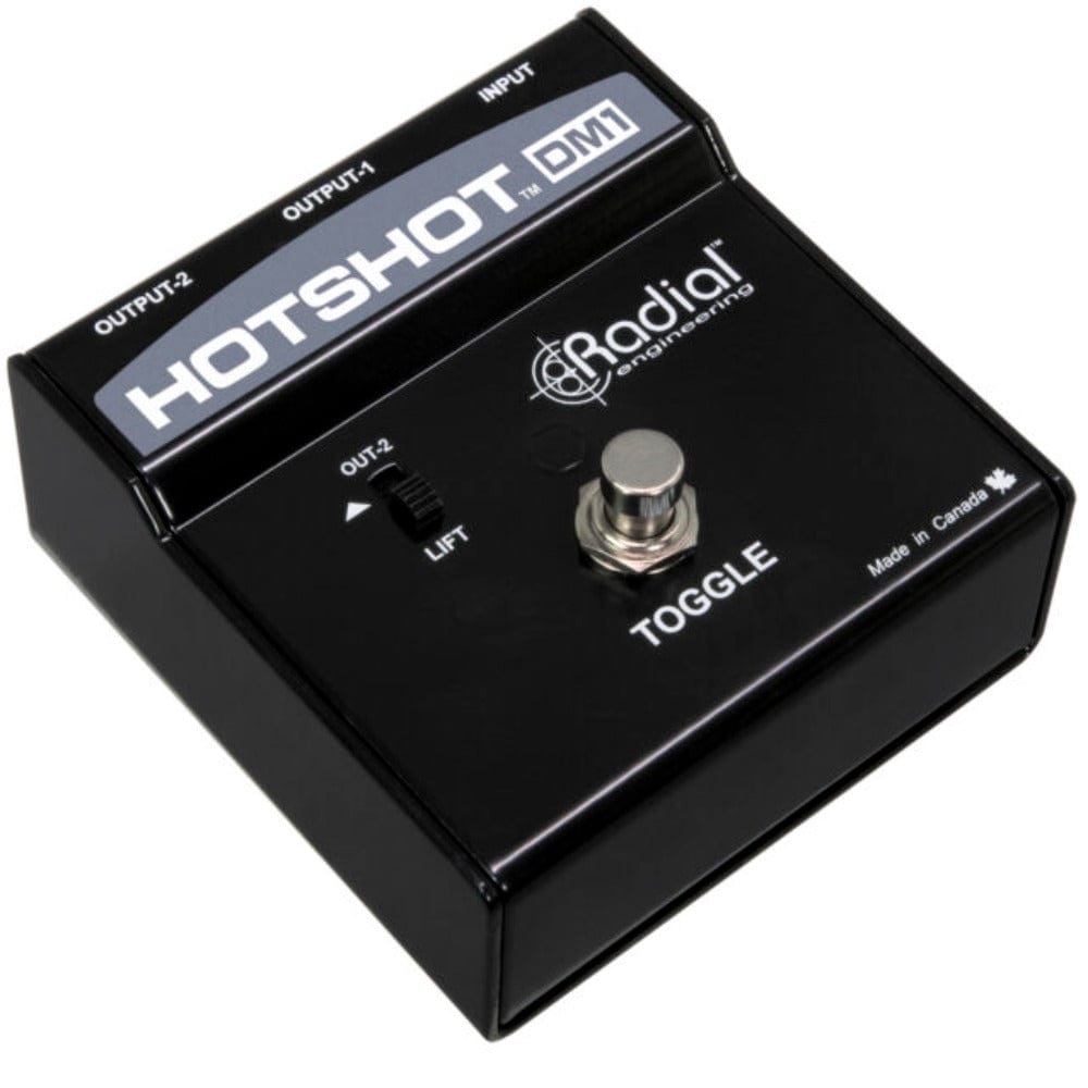 radial engineering microphone accessories radial hotshot dm-1 microphone switcher