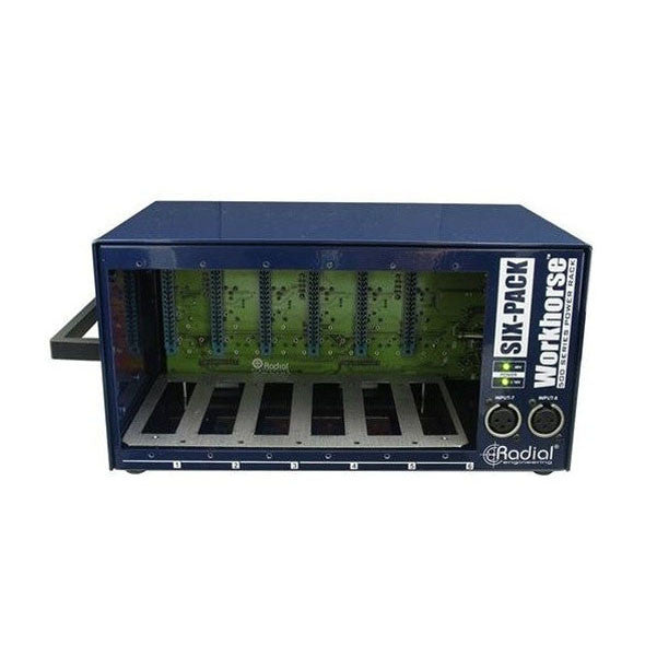 radial engineering pre amps radial workhorse sixpack power rack