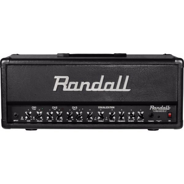 randall guitar amplifiers randall rg1003h 100-watt guitar amplifier head
