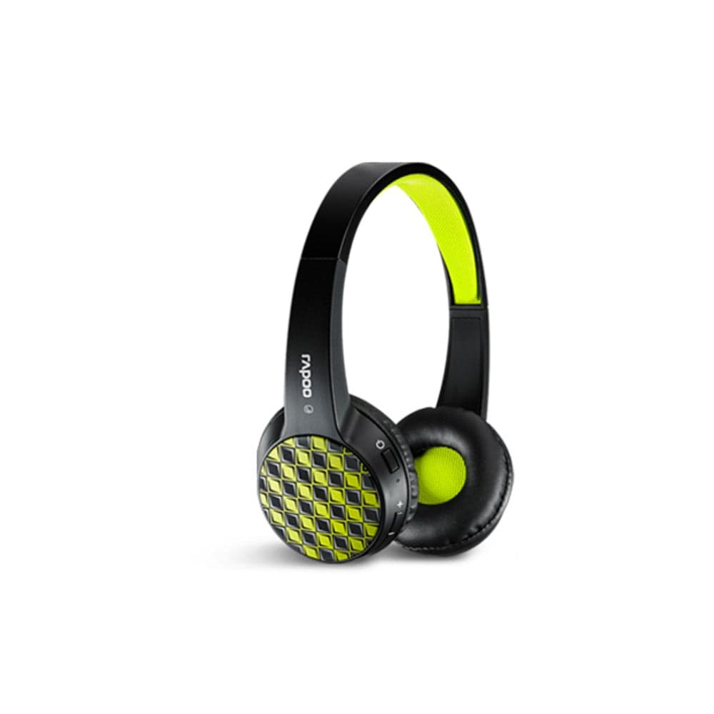 rapoo headsets black rapoo s100 fashion bluetooth multi-style headset #color_black