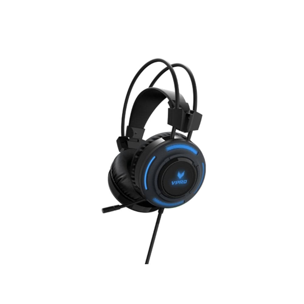 rapoo headsets black rapoo vh200 illuminated gaming headset