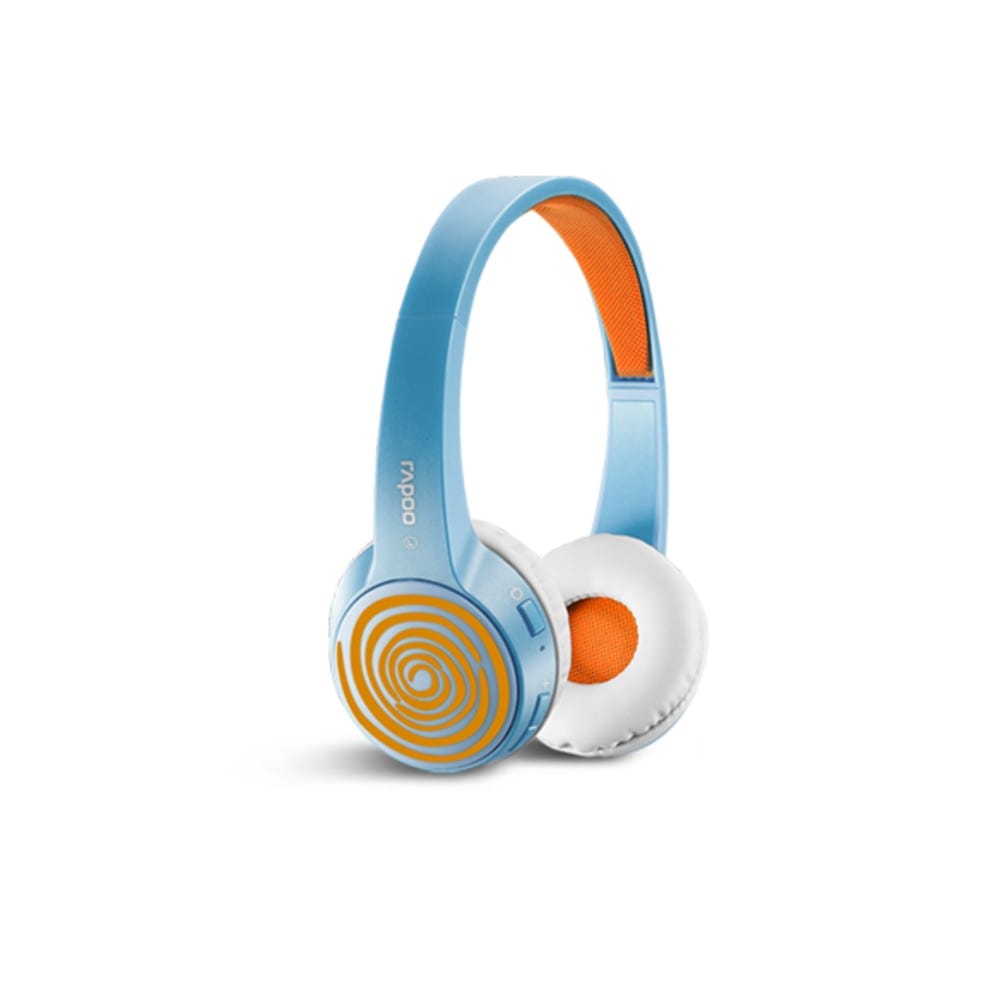 rapoo headsets blue rapoo s100 fashion bluetooth multi-style headset