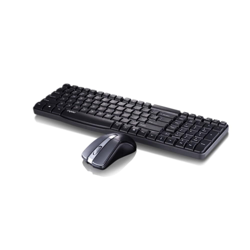 rapoo keyboard and mouse combo rapoo x1800 wireless optical mouse & keyboard combo