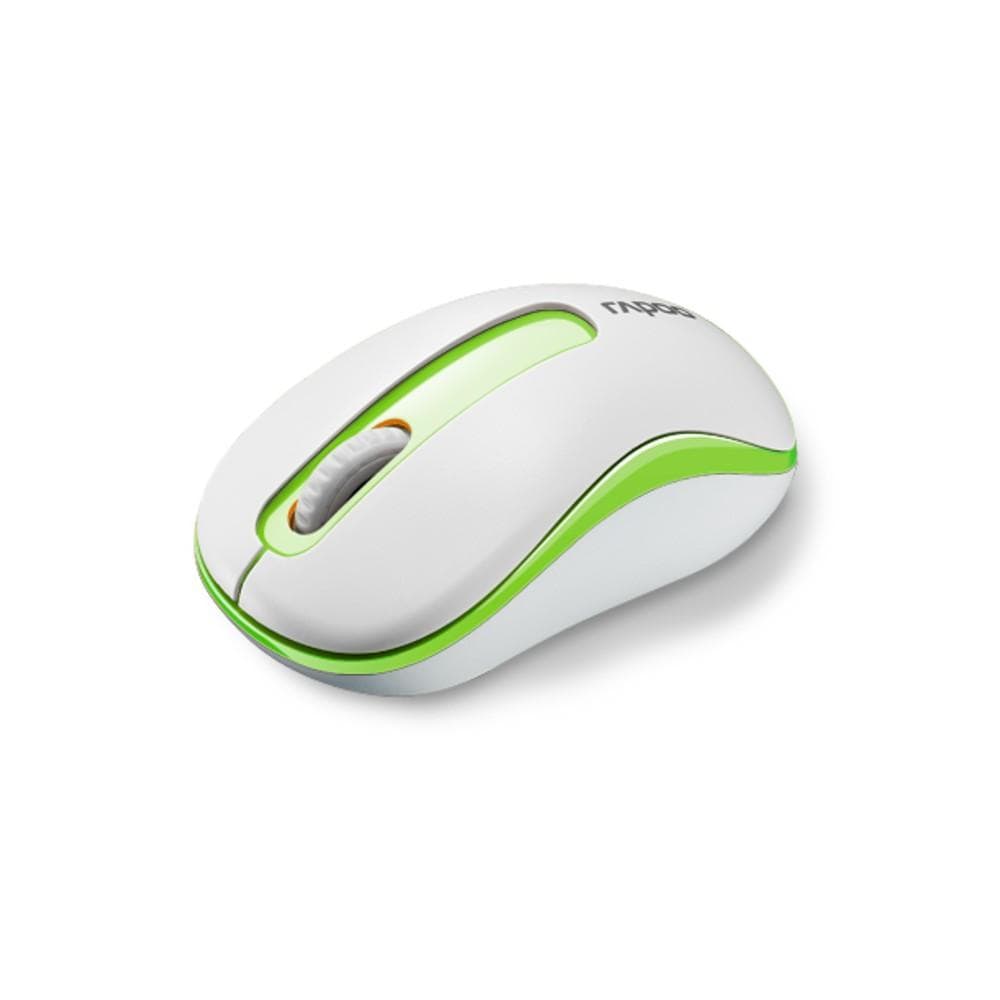 rapoo mouse green rapoo m10 1000 dpi wireless 3 key optical mouse #color_green