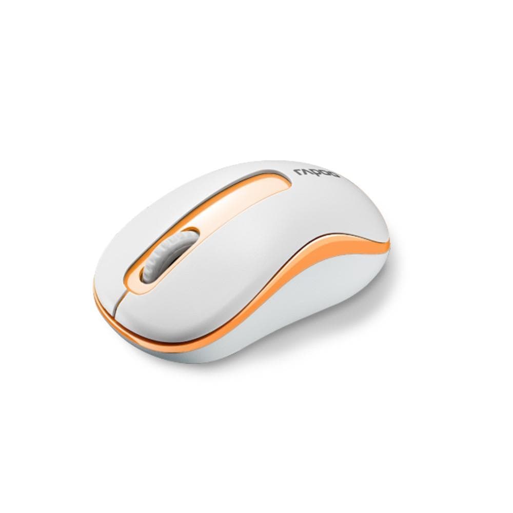 rapoo mouse orange rapoo m10 1000 dpi wireless 3 key optical mouse #color_orange