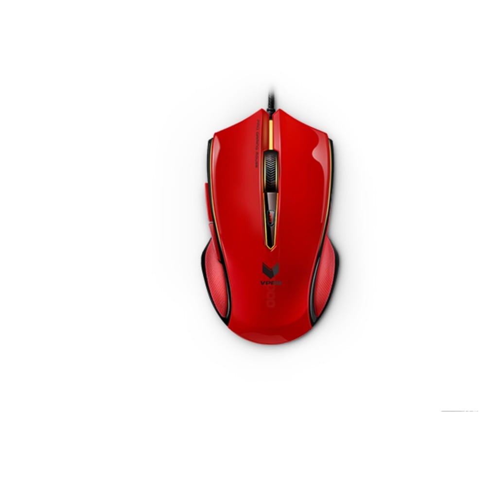 rapoo mouse red rapo v20s optical gaming mouse #color_red