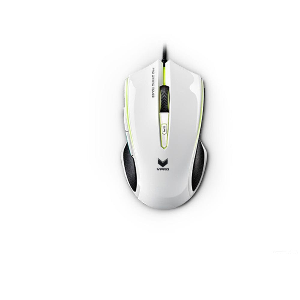 rapoo mouse white rapo v20s optical gaming mouse #color_white