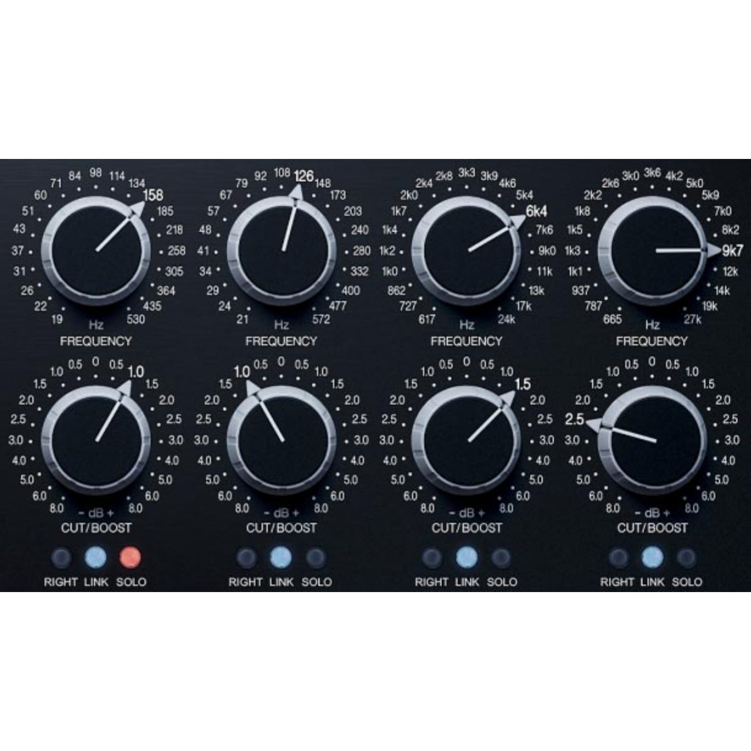 RELAB Virtual Processors Relab Maselec MEA-2 Precision Stereo EQ