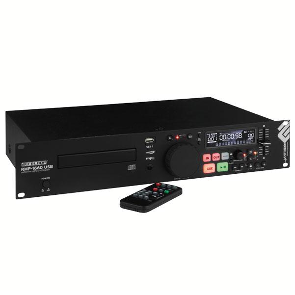 reloop cd mp3 media players reloop rmp-1660 usb cd mp3 media player