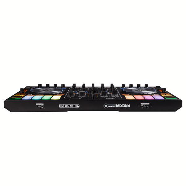 reloop dj controller interfaces reloop mixon 4 hybrid dj controller