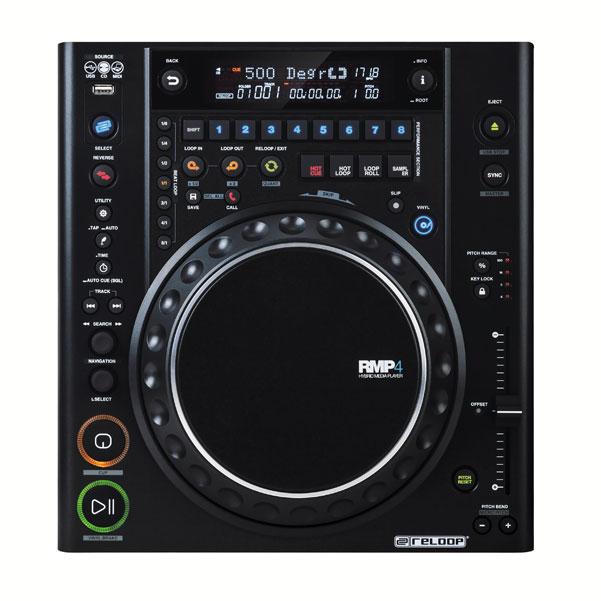 reloop dj controller interfaces reloop rmp-4 dj controller