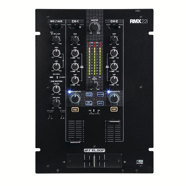 reloop dj mixers reloop rmx22i dj mixer